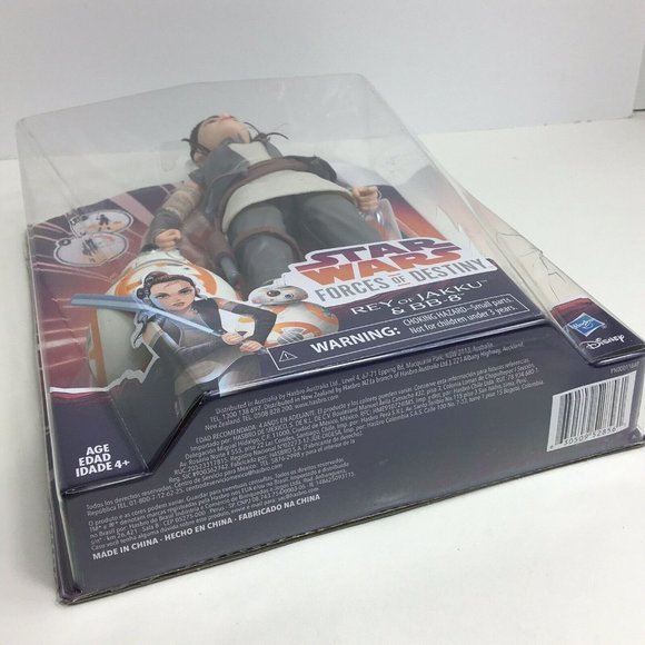 Star Wars Forces Of Destiny Rey Of Jakku And BB-8 Adventure Set Disney Hasbro - Picture 11 of 12